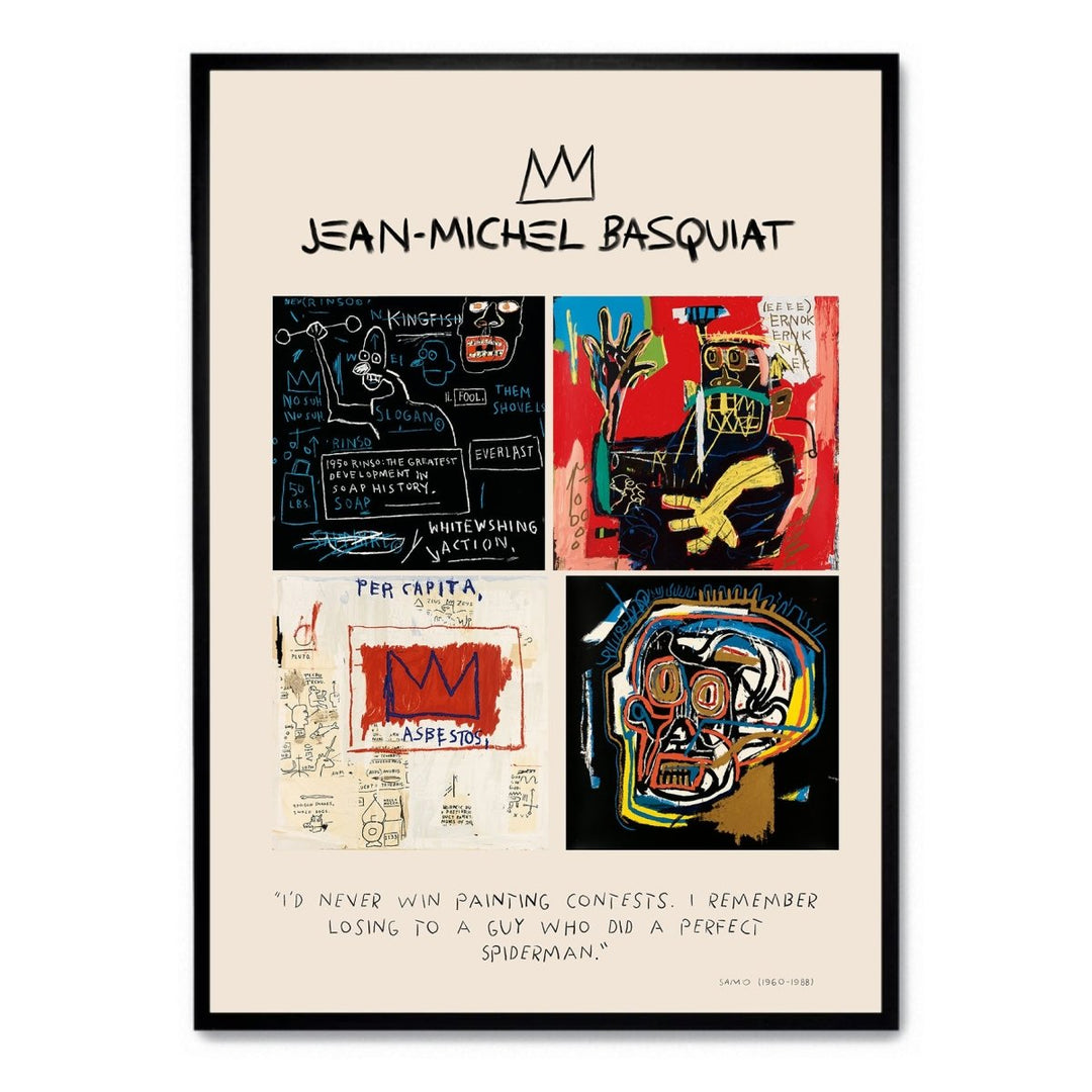 Basquiat - Art Poster - Theposter