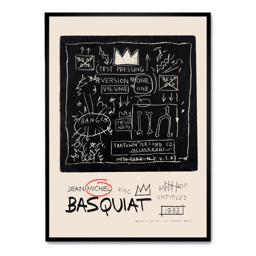 Basquiat 'Beat Bop' 1983 - Theposter