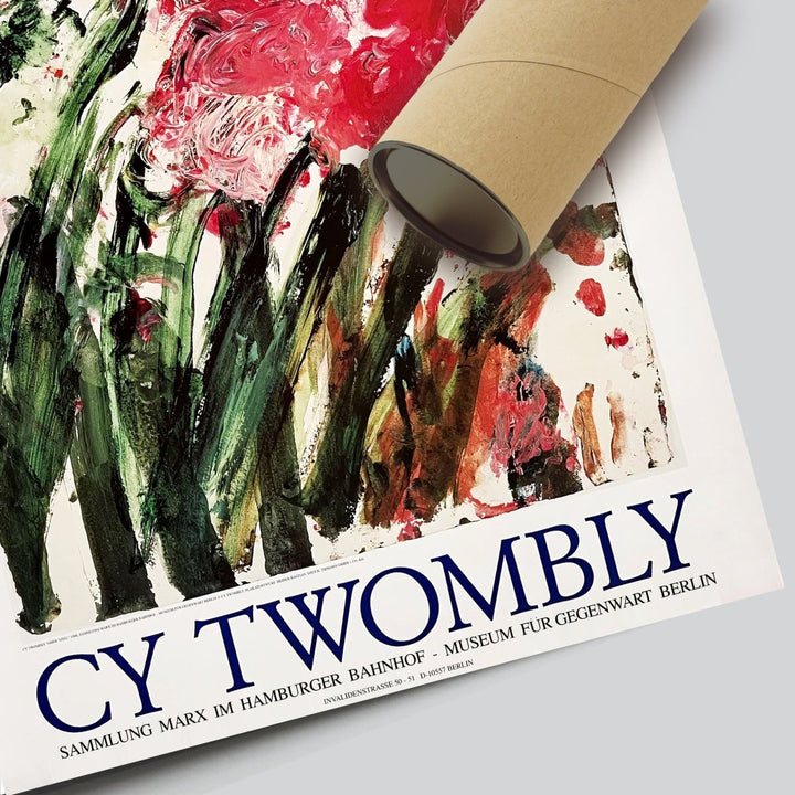 Cy Twombly, Berlin Exhibition Poster - Theposter