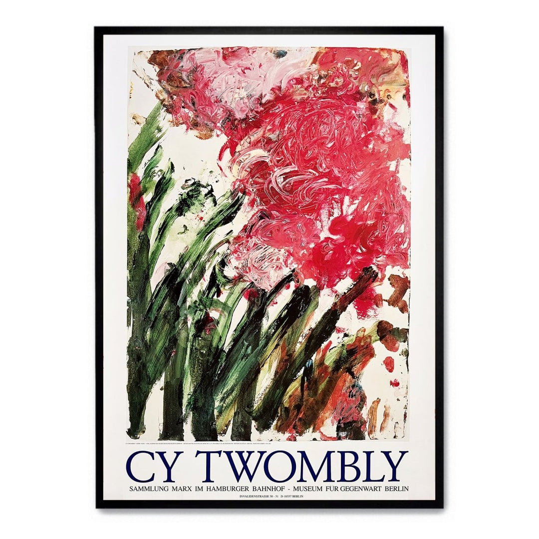 Cy Twombly, Berlin Exhibition Poster - Theposter