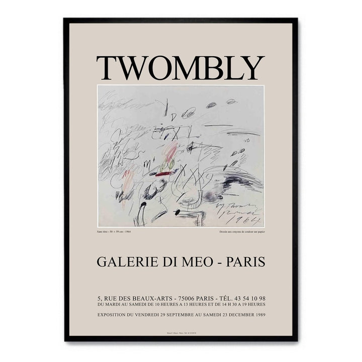 Cy Twombly - Galerie Di Meo - Theposter