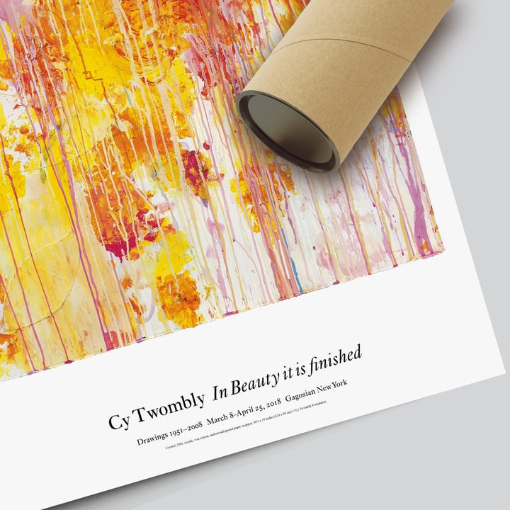 Cy Twombly: In Beauty it is finished - Theposter