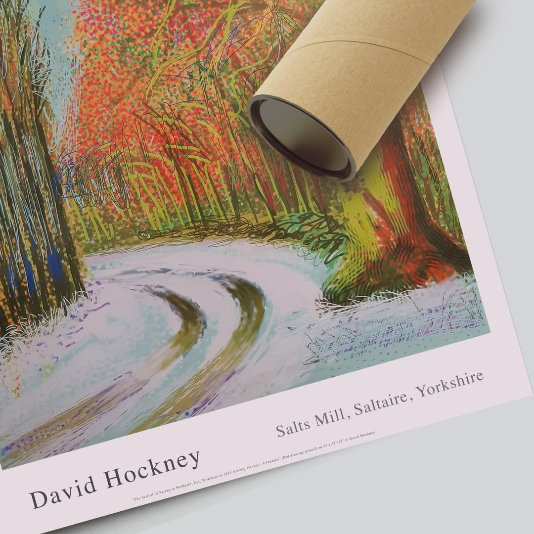 David Hockney '8 January' 2011 - Theposter