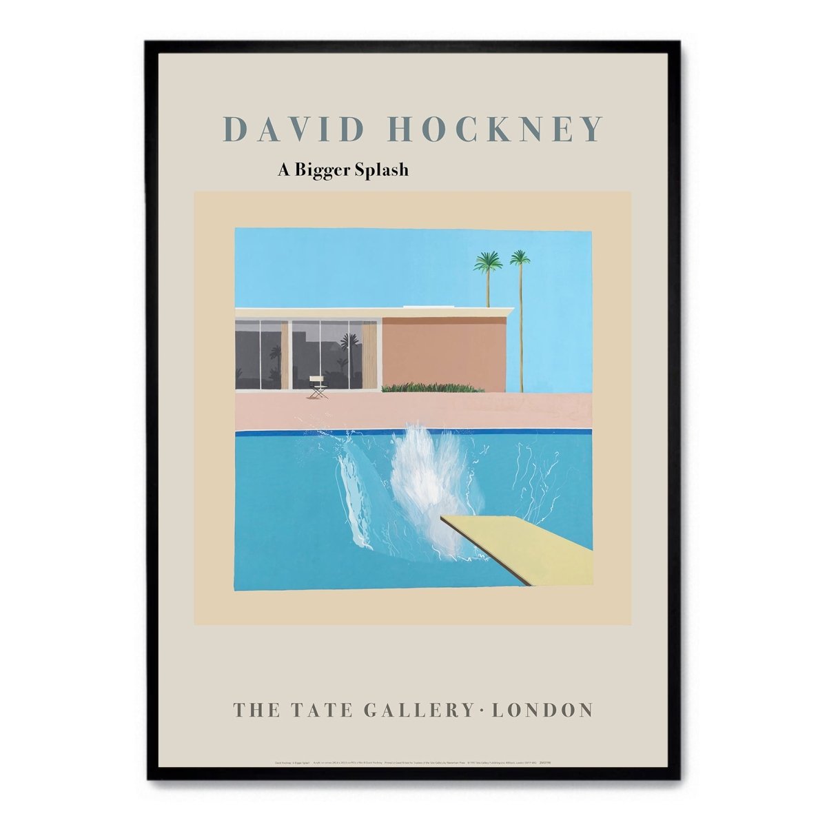 David Hockney ポスター David Hockney David Hockney A Bigger Splash Poster - Theposter