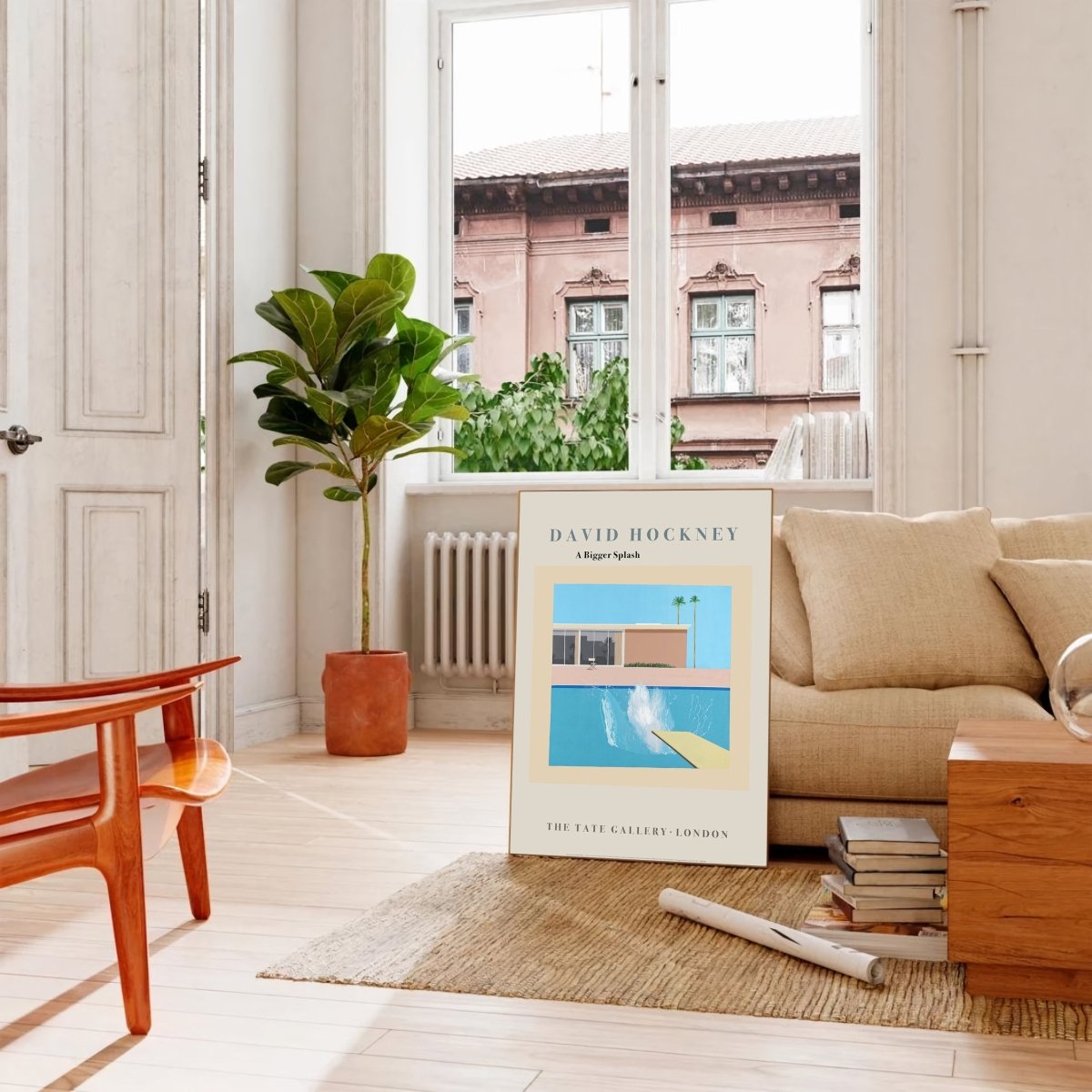 David Hockney David Hockney A Bigger Splash Poster - Theposter