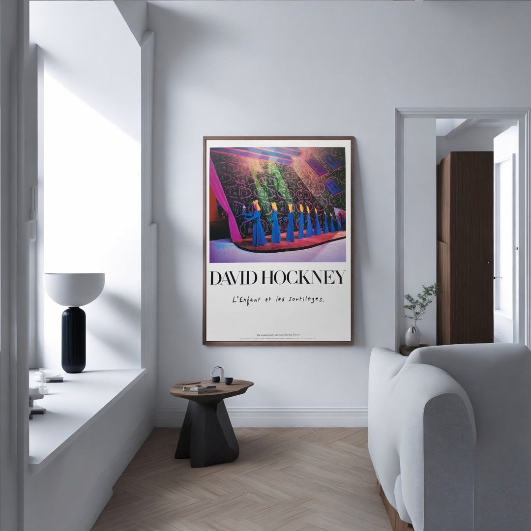 David Hockney Contemporary Museum Honolulu Exhibition Poster - Theposter