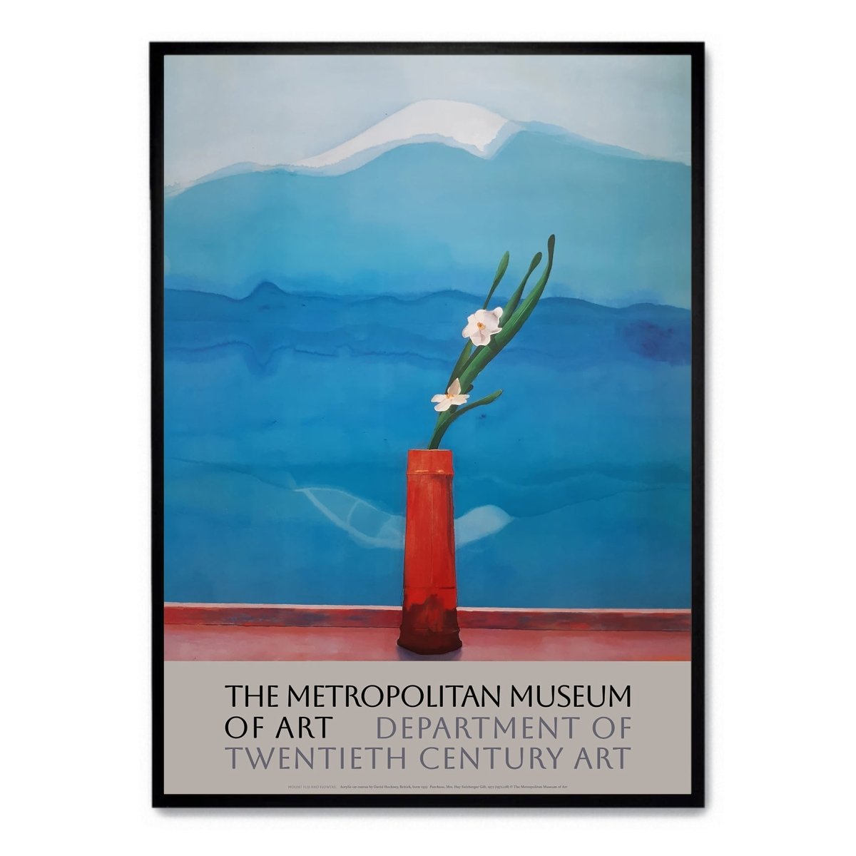 額装品/Mt Fuji and Flowers（デビット ホックニー）/ポスター David Hockney David Hockney Mt. Fuji with flowers Poster