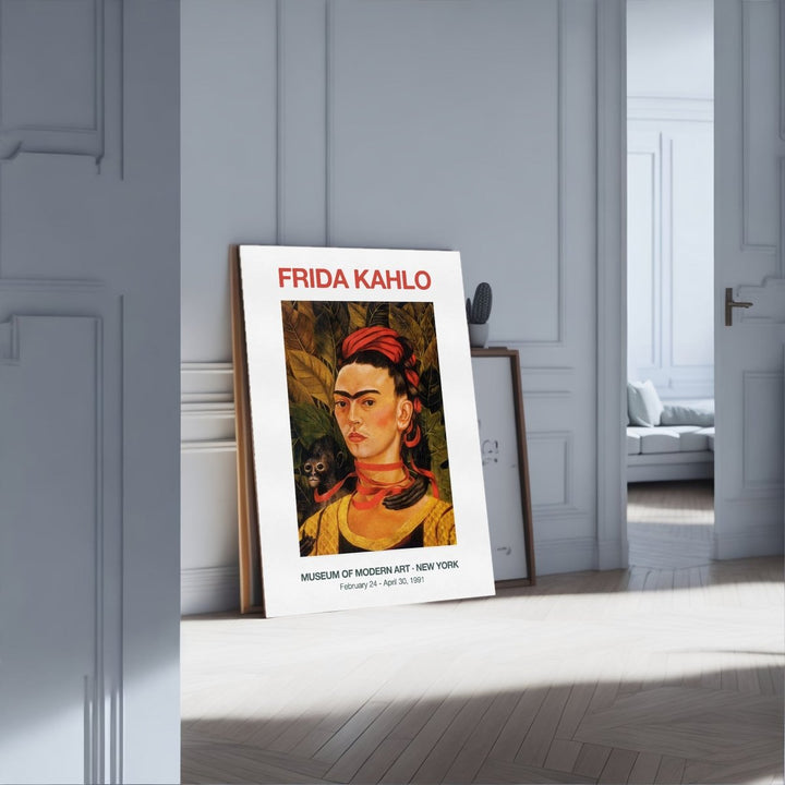 Frida Kahlo, Self - portrait with Monkey (1991) - Theposter