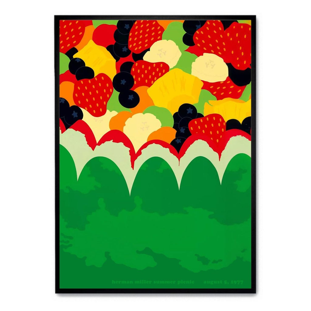 herman miller summer picnic ポスター ヴィンテージ Herman Miller Summer Picnic Poster / Vintage - MID-Century