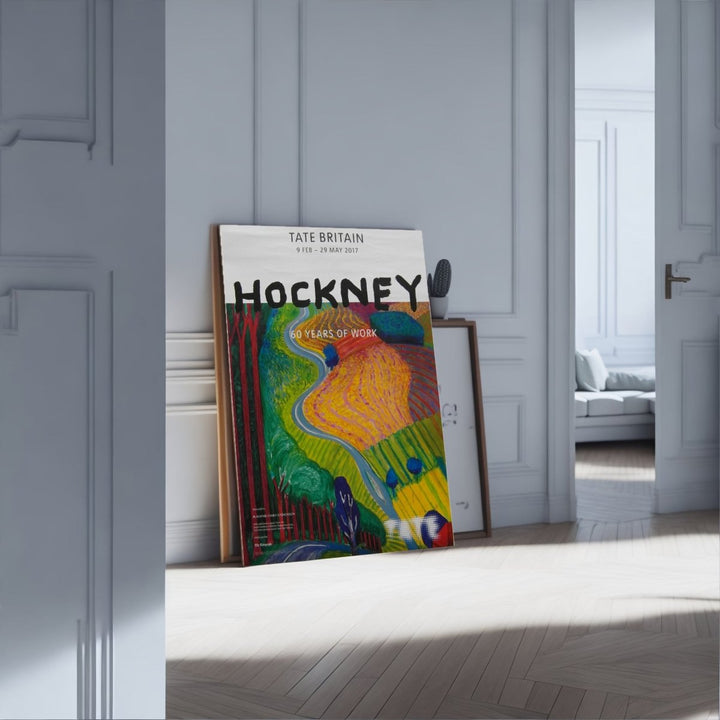 'Hockney 60 Years of Work' Exhibition at Tate - Theposter