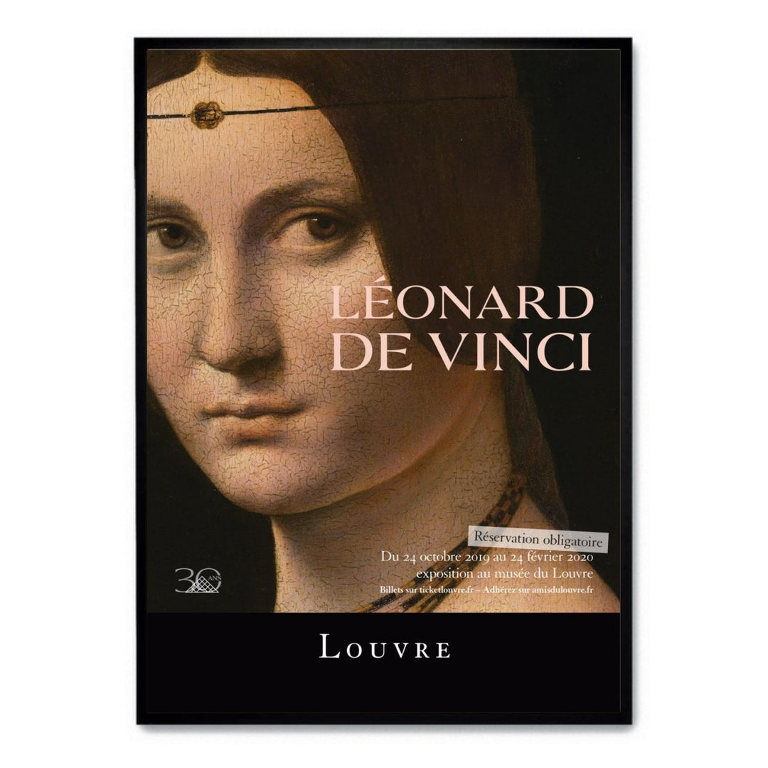 Leonardo da Vinci at the Musée du Louvre - Theposter