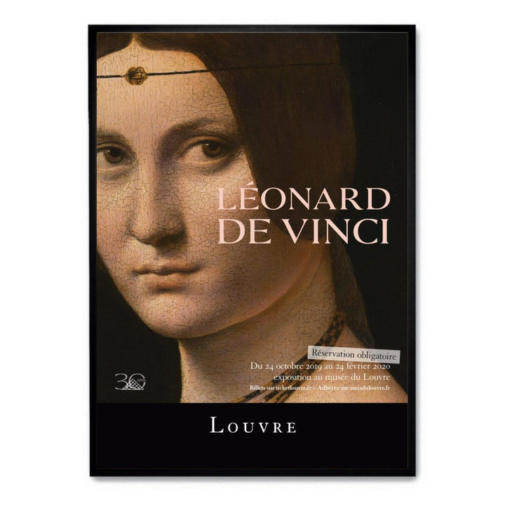 Leonardo da Vinci at the Musée du Louvre - Theposter