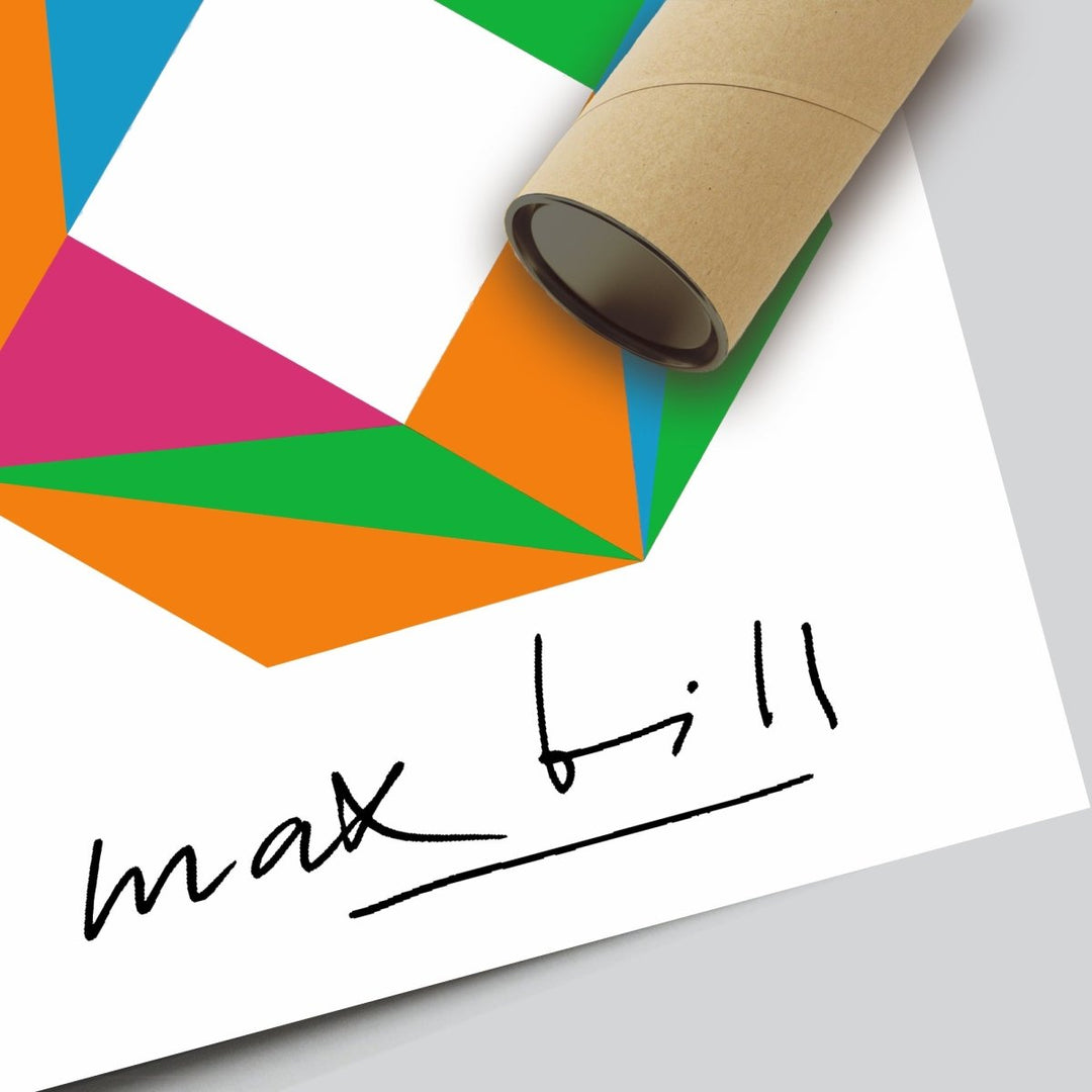 Max Bill: Hamburger Kunsthalle in 1976 - Theposter