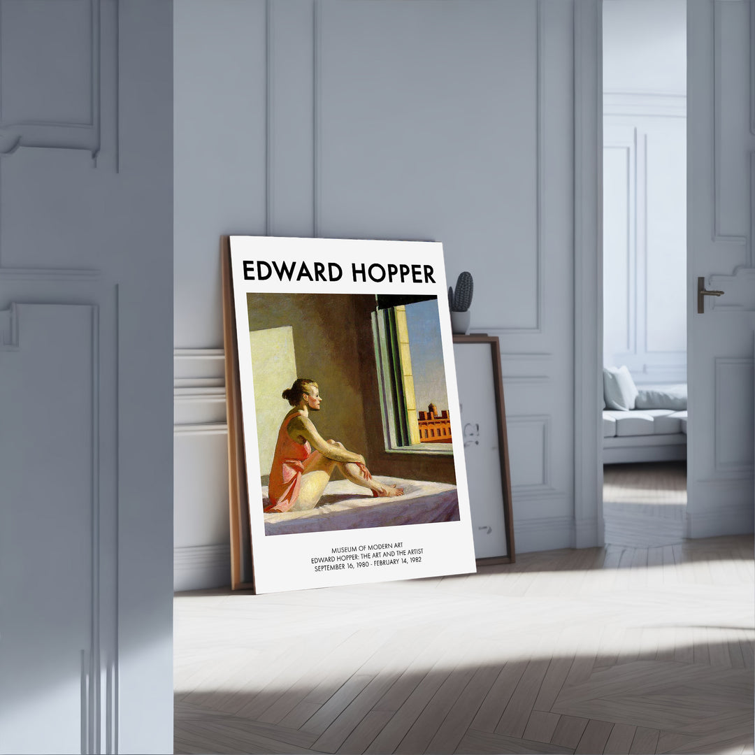 Edward Hopper "Morning Sun" Poster