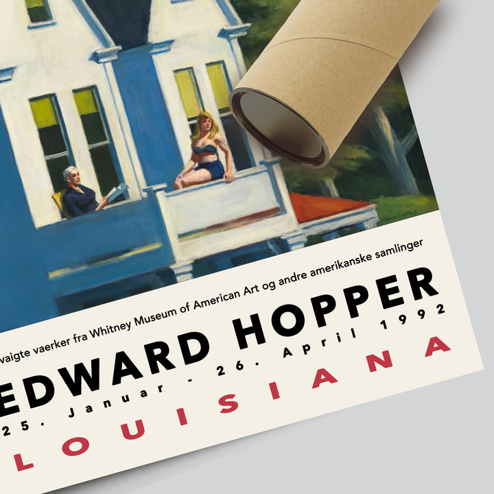 Edward Hopper Louisiana Poster (1992)