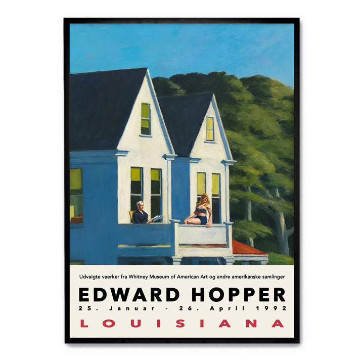 Edward Hopper Louisiana Poster (1992)