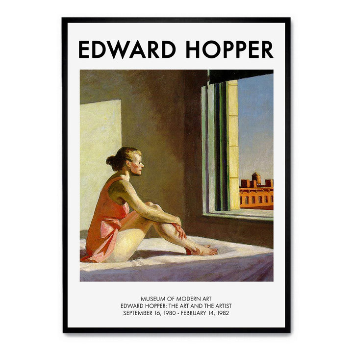 Edward Hopper "Morning Sun" Poster