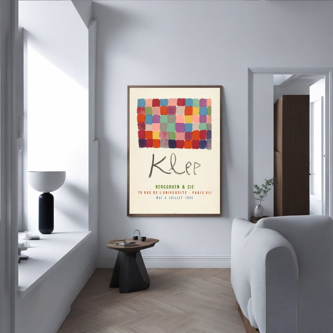 Paul Klee Exhibition at Berggruen & Cie (1955) - Theposter