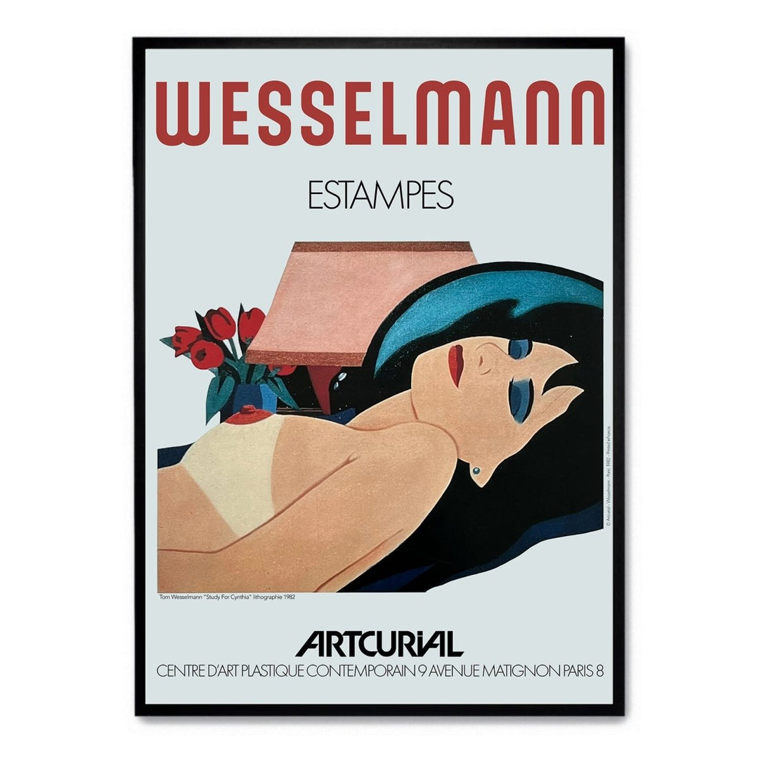 Tom Wesselmann, "Cynthia in the Bedroom" - Theposter