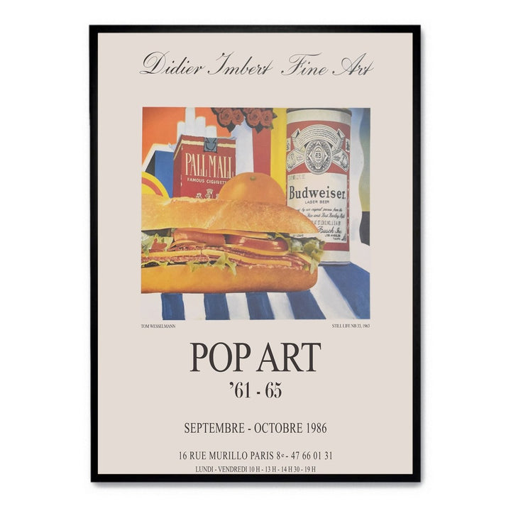 Tom Wesselmann: Didier Imbert Fine Art in Paris - Theposter