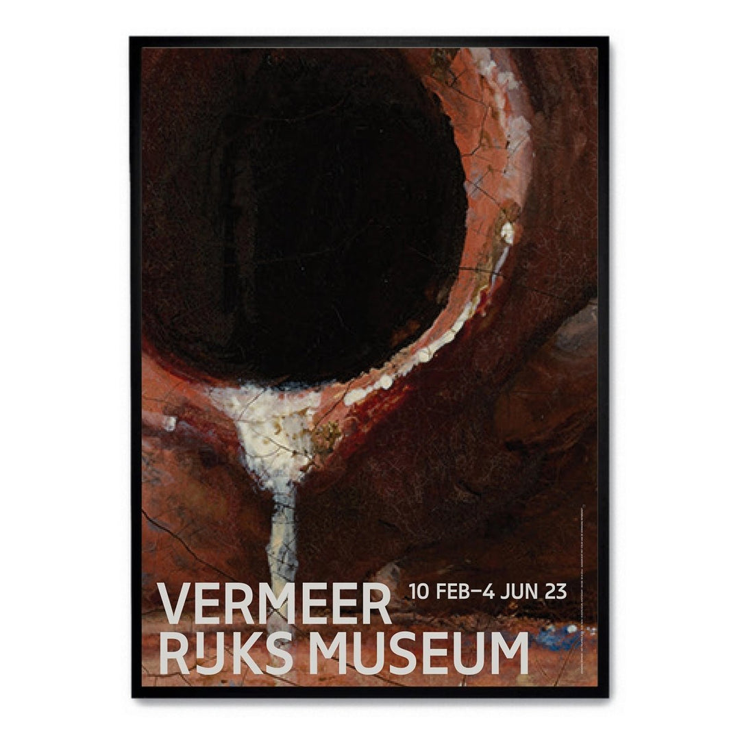 Vermeer at Rijksmuseum Poster (Terracotta) - Theposter