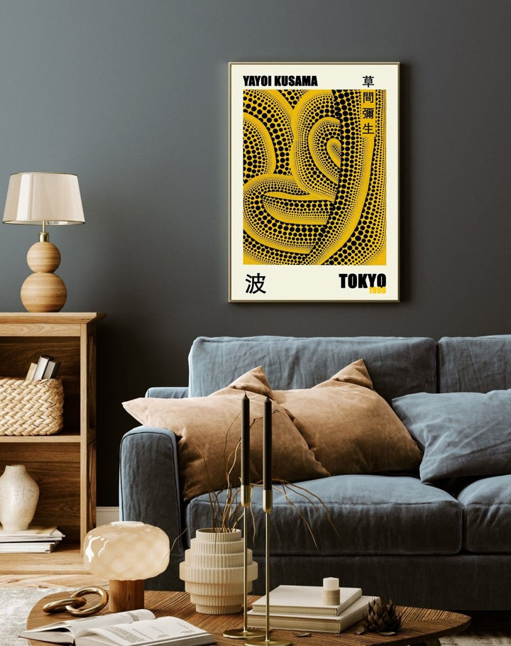 Yayoi Kusama Wave - Theposter