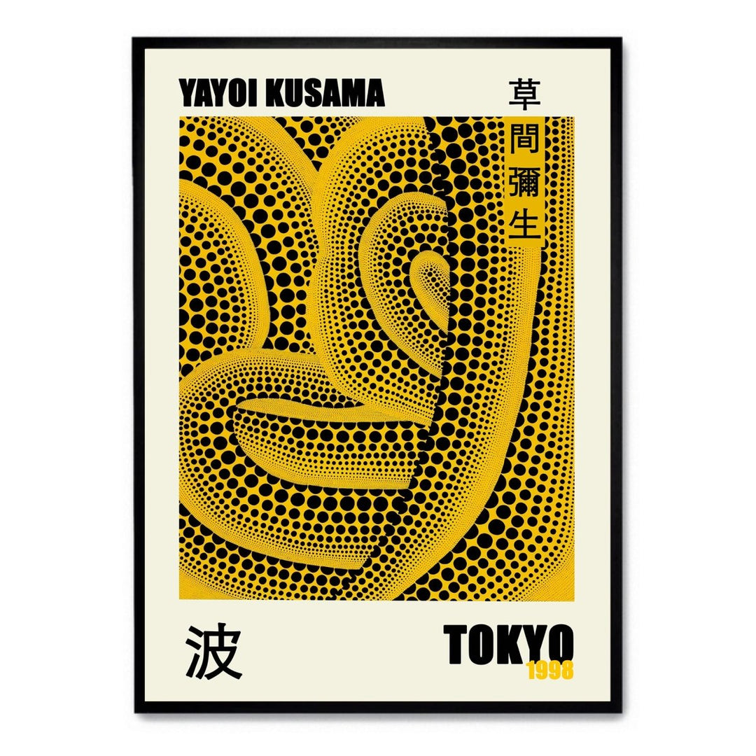 Yayoi Kusama Wave - Theposter