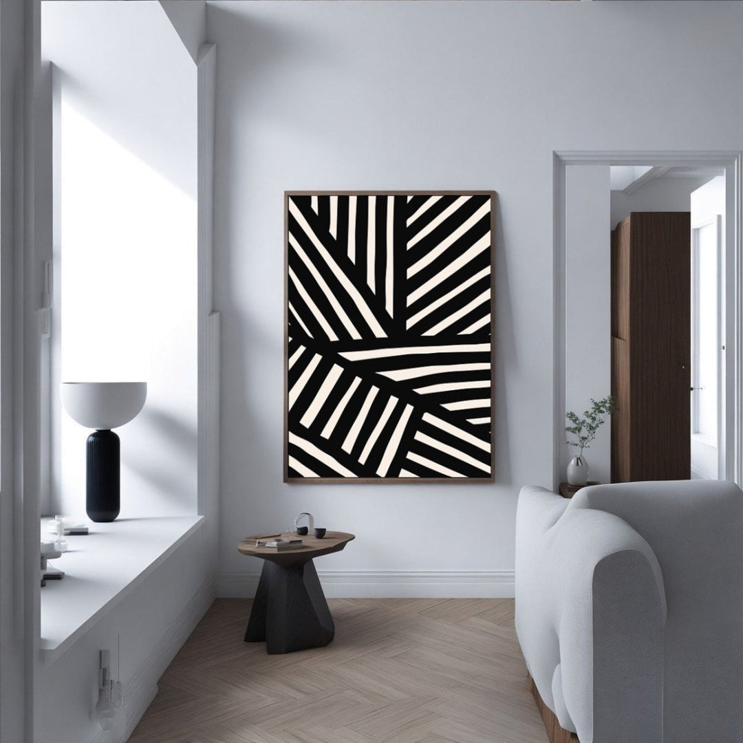 Abstract Lines Modern Print - Theposter