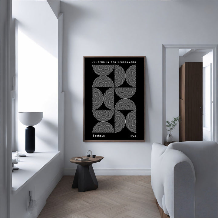 Bauhaus Black Patterns - Theposter