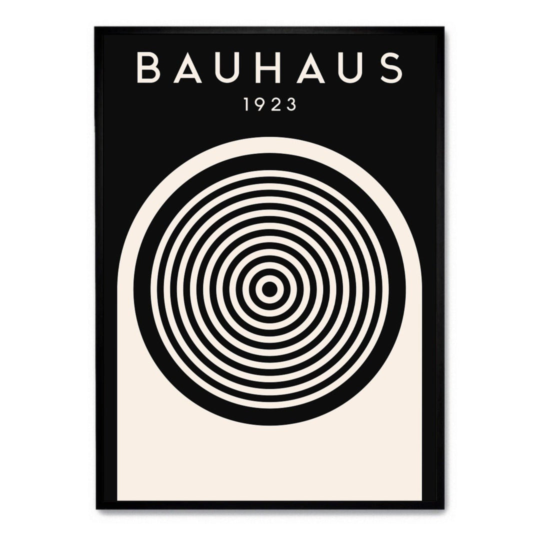 Bauhaus Black Radius - Theposter