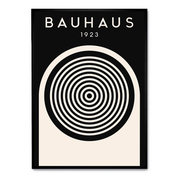 Bauhaus Black Radius - Theposter