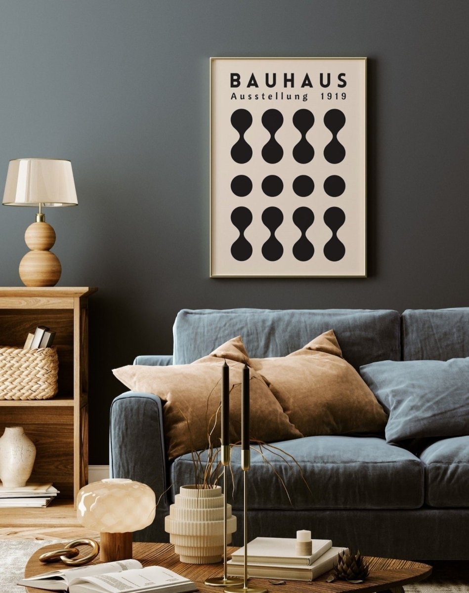 Bauhaus Dots Vintage - Theposter