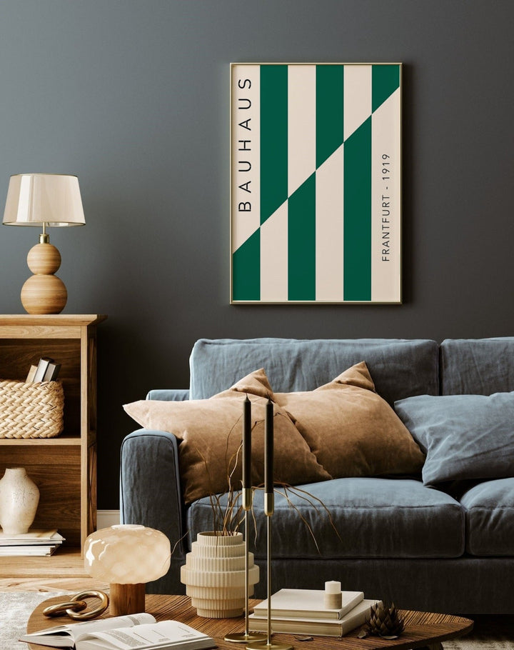 Bauhaus Green Lines - Theposter