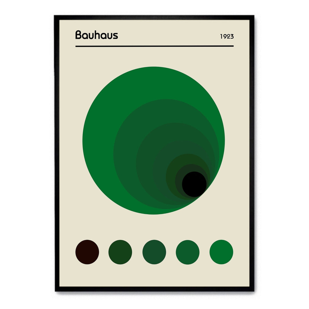 Bauhaus Green Tunnel - Theposter