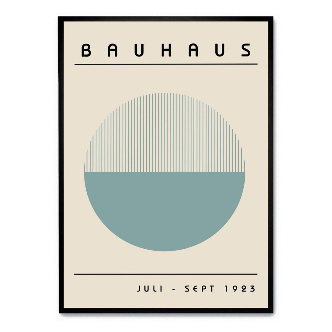 Bauhaus Halbkreis - Theposter