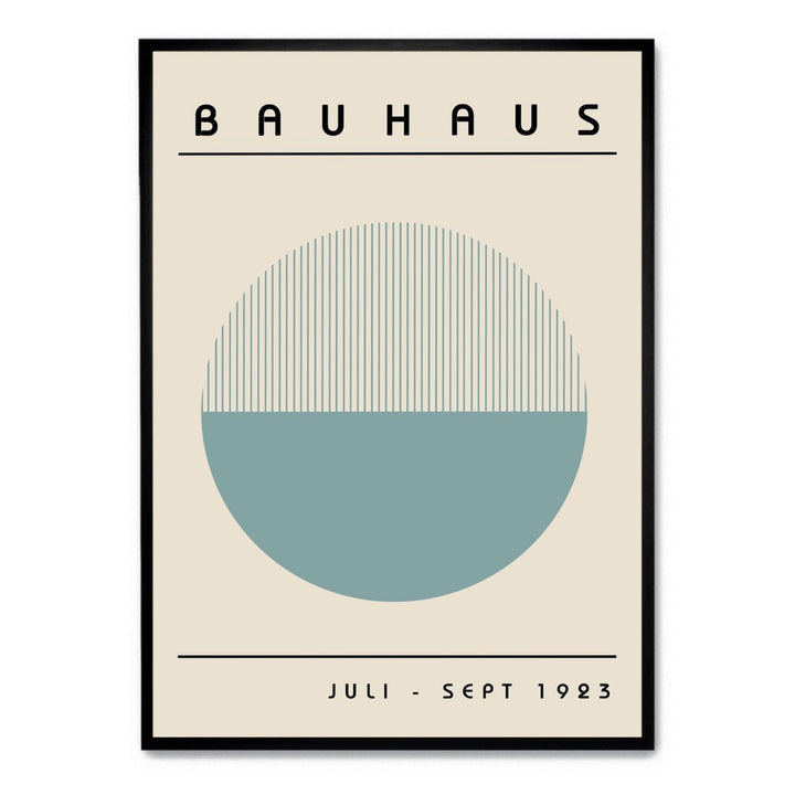 Bauhaus Halbkreis - Theposter