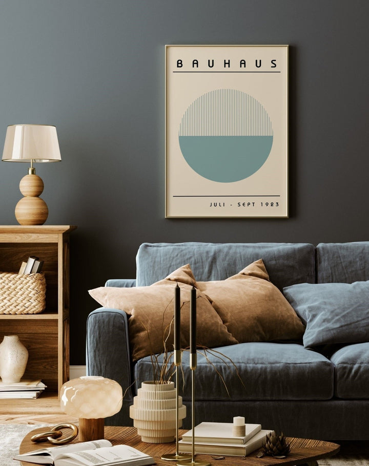 Bauhaus Halbkreis - Theposter