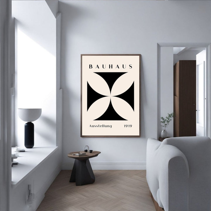 Bauhaus Leaf Pattern - Theposter