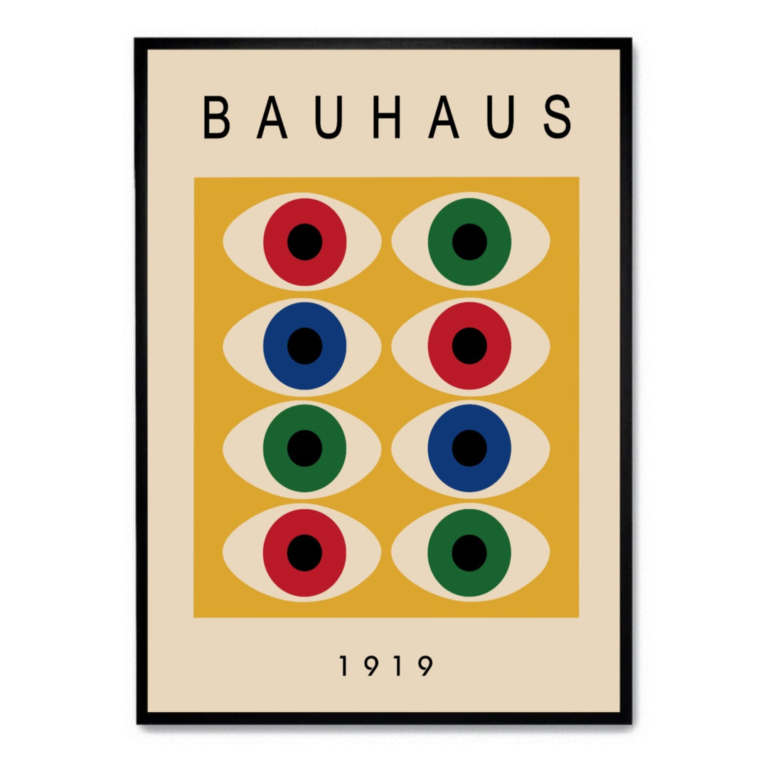 Bauhaus Multiple Eyes - Theposter