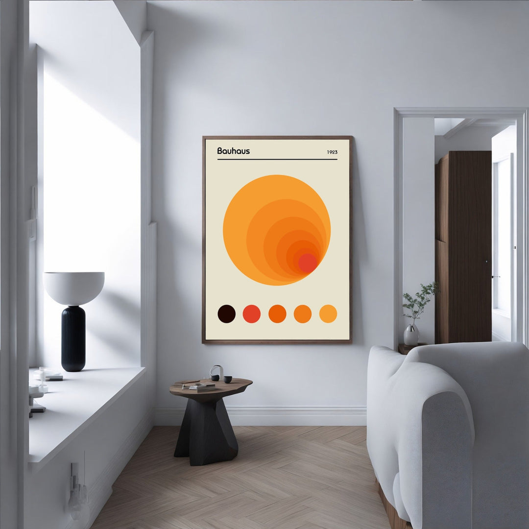 Bauhaus Orange Tunnel - Theposter