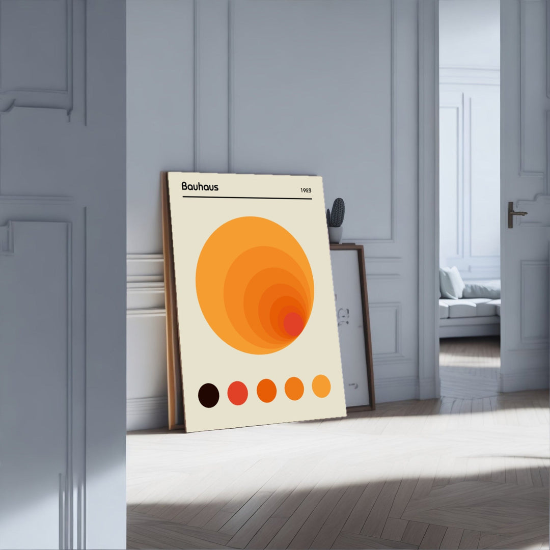 Bauhaus Orange Tunnel - Theposter