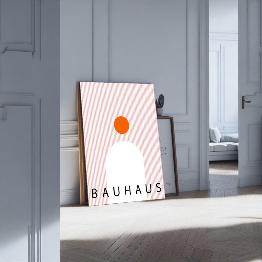 Bauhaus Pink Arch - Theposter