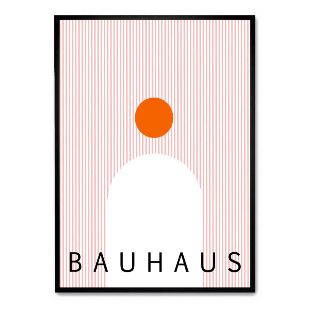 Bauhaus Pink Arch - Theposter