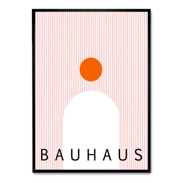 Bauhaus Pink Arch - Theposter