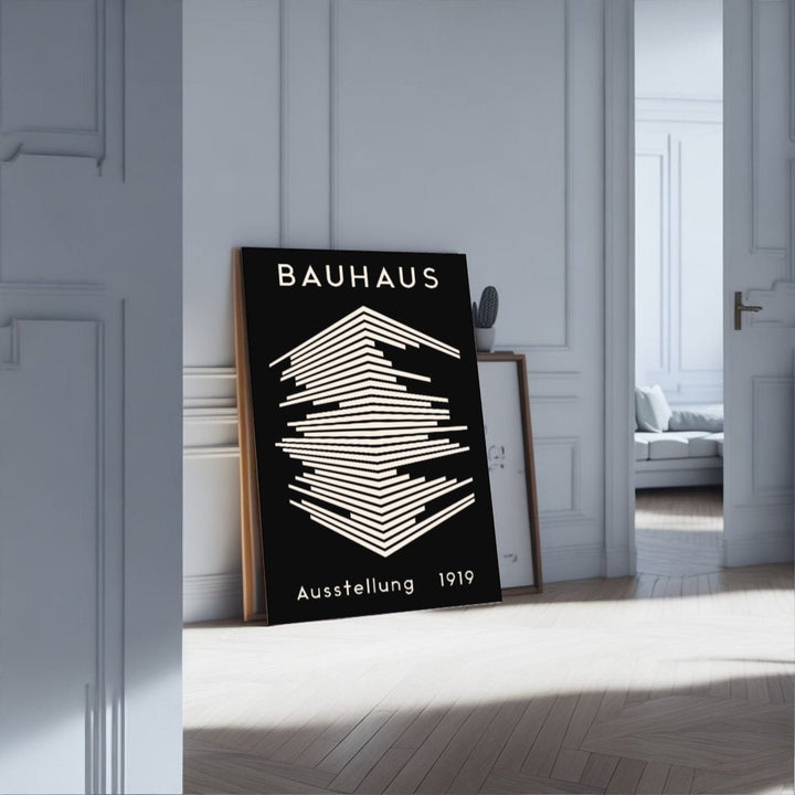 Bauhaus Structure Black - Theposter