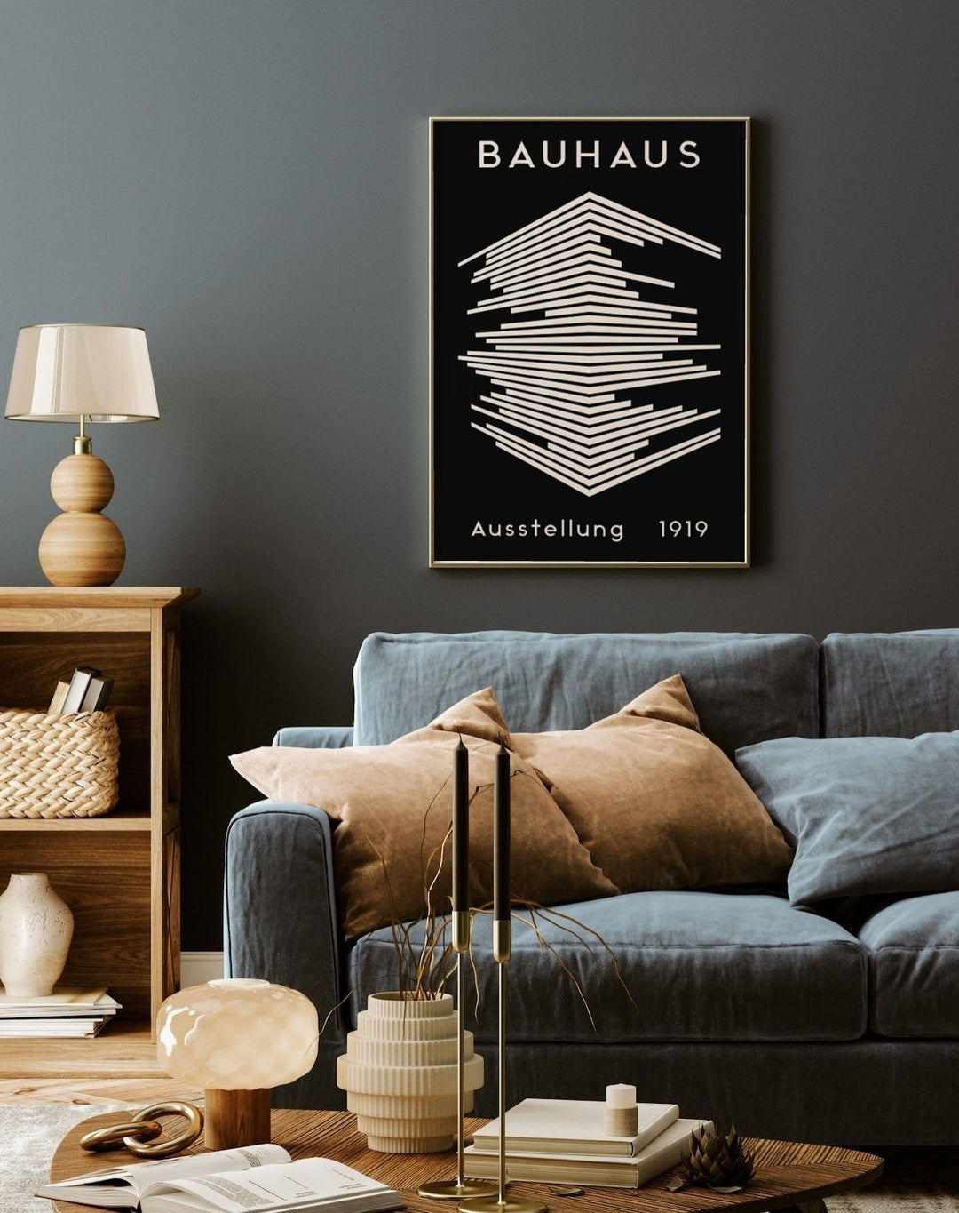 Bauhaus Structure Black - Theposter