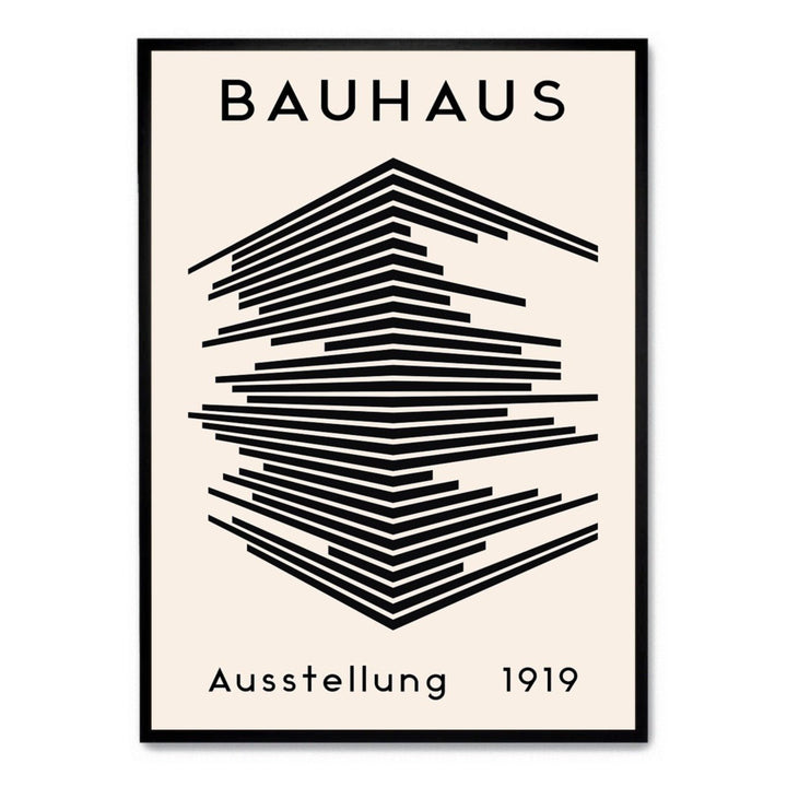 Bauhaus Structure White - Theposter