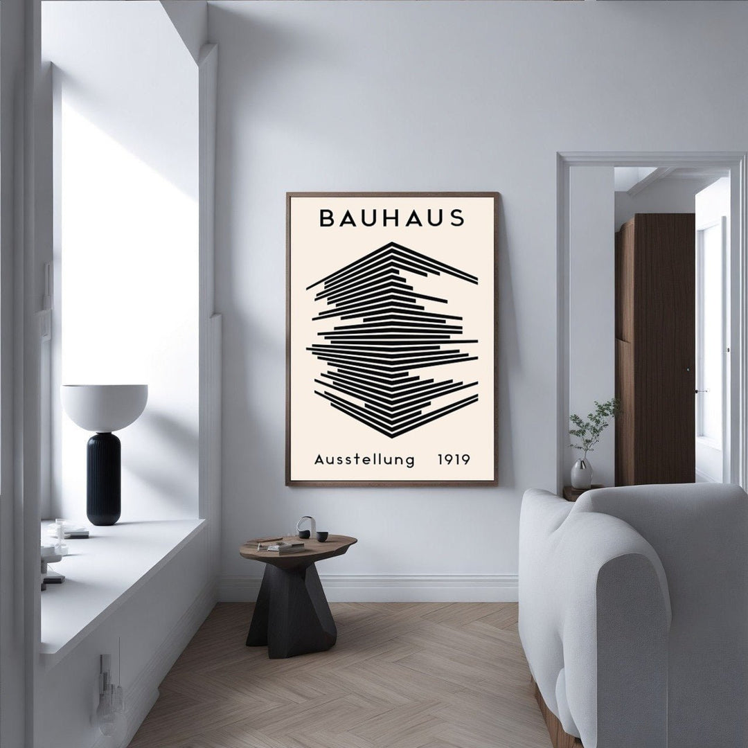 Bauhaus Structure White - Theposter