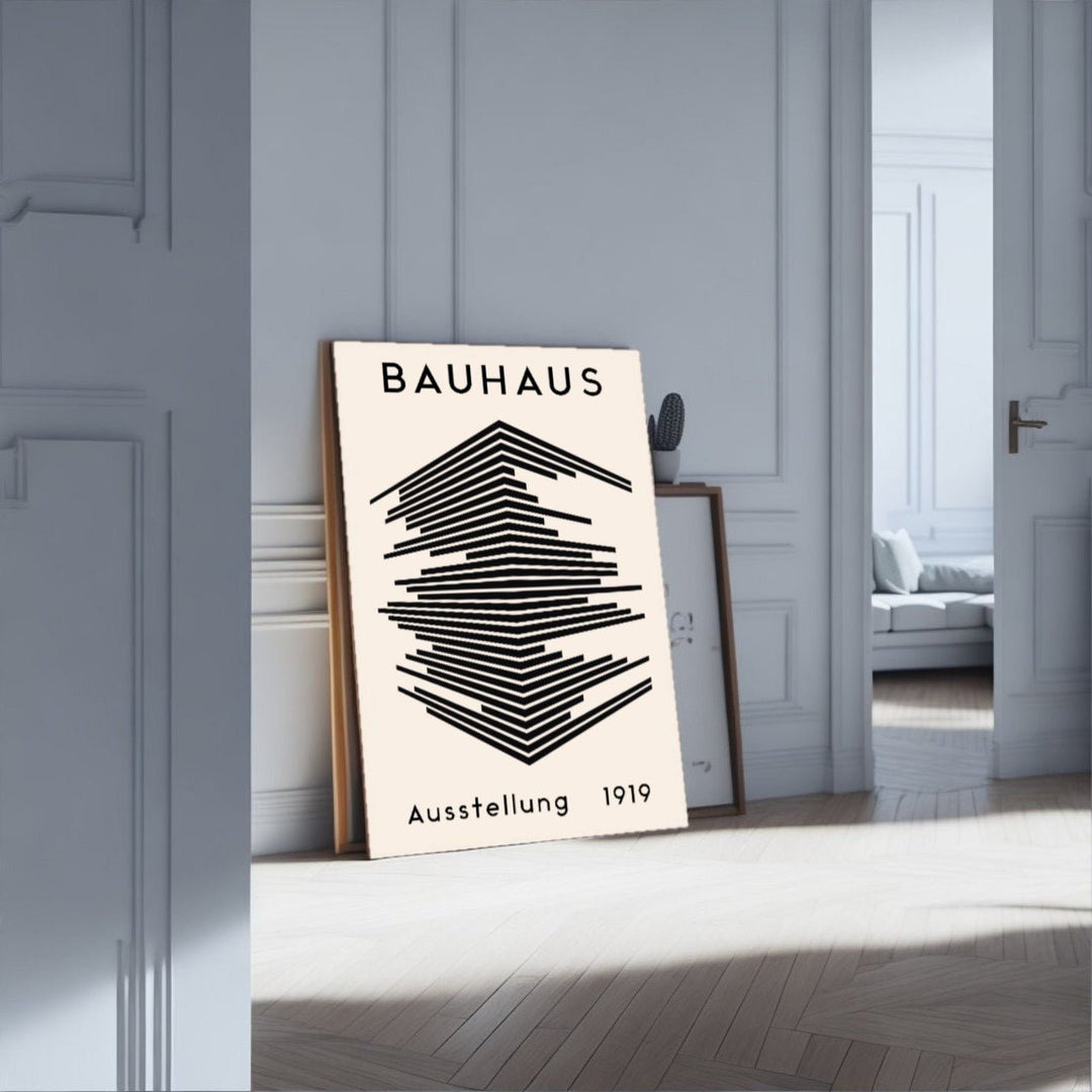 Bauhaus Structure White - Theposter