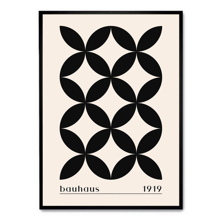 Bauhaus White Asymmetry - Theposter